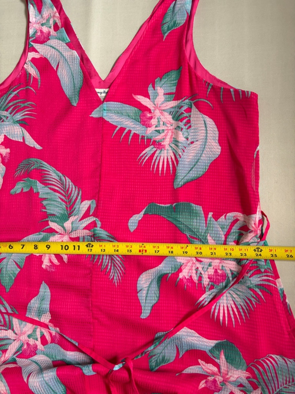 Tommy Bahama Maxi Dress La Brisa Blooms Sleeveless Maxi Dress Pink Floral New XL - Picture 12 of 16